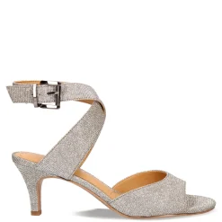 J Renee Sandals|Women's , Soncino Sandal Pewter Glitter