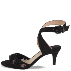 J Renee Pumps & Heels|Women's , Soncino Sandal Black Lace
