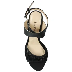 J Renee Pumps & Heels|Women's , Soncino Sandal Black Lace