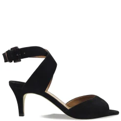 J Renee Pumps & Heels|Women's , Soncino Sandal Black Suede