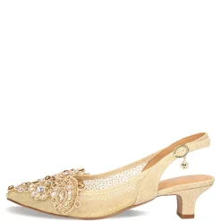 J Renee Pumps & Heels|Women's , Strovanni Pump Gold
