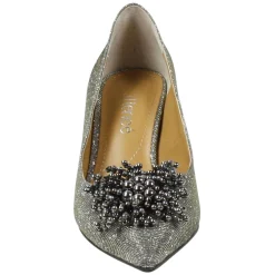 J Renee Pumps & Heels|Women's , Tacitha Pump Pewter Glitter