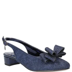 J Renee Pumps & Heels|Women's , Tanay Pump Navy Glitter