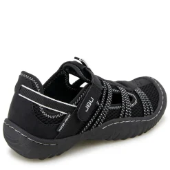 JBU by Jambu Sandals|Women's , Josie Water Ready Slip-On Black/Off White