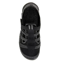 JBU by Jambu Sandals|Women's , Josie Water Ready Slip-On Black/Off White