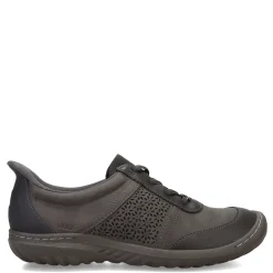 JBU by Jambu Sneakers & Athletic|Women's , Veronica Touchless Slip-On Charcoal/Teal