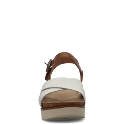 Josef Seibel Wedges|Women's , Clea 10 Sandal White