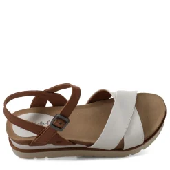 Josef Seibel Wedges|Women's , Clea 10 Sandal White