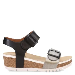 Josef Seibel Wedges|Women's , Quinn 02 Sandal Basalt