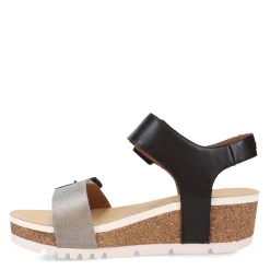 Josef Seibel Wedges|Women's , Quinn 02 Sandal Basalt
