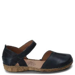 Josef Seibel Flats|Women's , Rosalie 42 Sandal Black