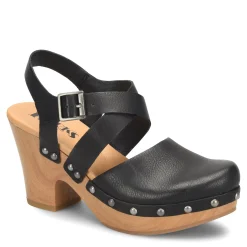 Korks Sandals|Women's , Abloom Clog Black