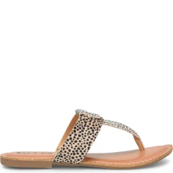 Korks Sandals|Women's , Dawn Sandal Natural Black
