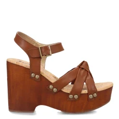 Korks Pumps & Heels|Women's , Dawson Sandal Brown