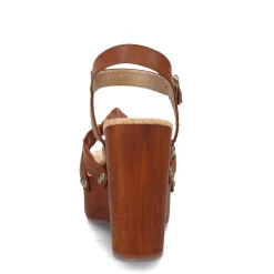 Korks Pumps & Heels|Women's , Dawson Sandal Brown