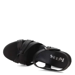 Korks Wedges|Women's , Dawson Sandal Black