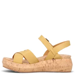Korks Sandals|Women's , Kalie Sandal Yellow