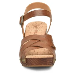 Korks Pumps & Heels|Women's , Naomi Sandal Tan