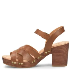 Korks Pumps & Heels|Women's , Naomi Sandal Tan