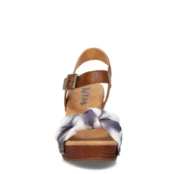 Korks Sandals|Women's , Natalia Sandal Tan Blue