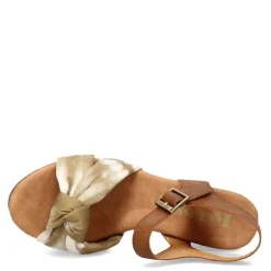 Korks Sandals|Women's , Natalia Sandal Tan Green