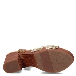 Korks Sandals|Women's , Natalia Sandal Tan Green