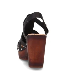 Korks Clogs & Mules|Women's , Whitney Platform Sandal Black