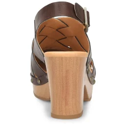 Korks Sandals|Women's , Wynne Clog Brown