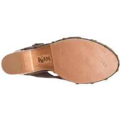 Korks Sandals|Women's , Wynne Clog Brown
