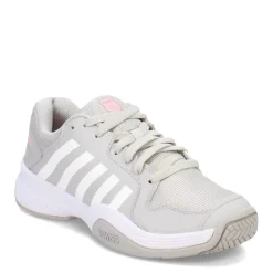 K-Swiss Sneakers & Athletic|Women's , Court Express Pickleball Shoe Vapor Blue/White/Coral Blush