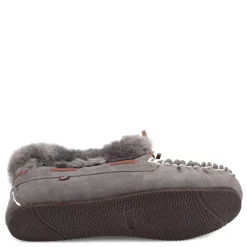 Lamo Slippers|Women's , Mila Moc Charcoal