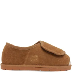 Lamo Slippers|Women's , Open Toe Wrap Slipper Chestnut