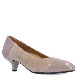 L'Amour Des Pieds Pumps & Heels|Women's , Kishita Pump Taupe Suede