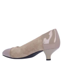 L'Amour Des Pieds Pumps & Heels|Women's , Kishita Pump Taupe Suede