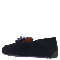 L'Amour Des Pieds Slip-On Shoes|Women's , Yozey Loafer Black Kidsuede