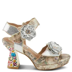 L Artiste Sandals|Women's L'Artiste By Spring Step, Smashing Sandal Ice Multi