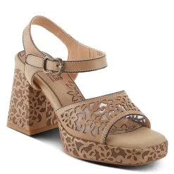 L Artiste Sandals|Women's L'Artiste By Spring Step, Savychic Sandal Beige