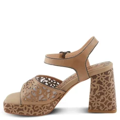 L Artiste Sandals|Women's L'Artiste By Spring Step, Savychic Sandal Beige