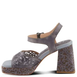L Artiste Sandals|Women's L'Artiste By Spring Step, Savychic Sandal Grey