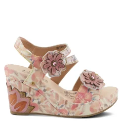 L Artiste Sandals|Women's L'Artiste By Spring Step, Karnitsky Sandal Pink Multi