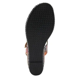 L Artiste Sandals|Women's L'Artiste By Spring Step, Flavour Sandal Camel Multi