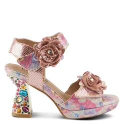L Artiste Sandals|Women's L'Artiste By Spring Step, Smashing Sandal Pink Multi