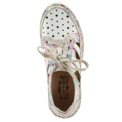 L Artiste Sneakers & Athletic|Women's L'Artiste by Spring Step, Bodes Sneaker White Multi