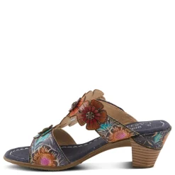 L Artiste Pumps & Heels|Women's L'Artiste By Spring Step, Summerfun Sandal Navy Multi