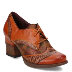 L Artiste Pumps & Heels|Women's L'Artiste By Spring Step, Ilan Oxford Camel Multi