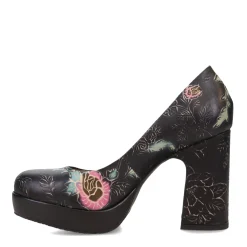 L Artiste Pumps & Heels|Women's L'Artiste By Spring Step, Julianna Pump Black Multi