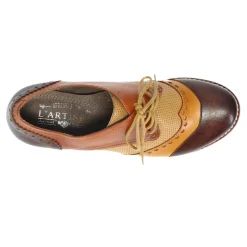 L Artiste Pumps & Heels|Women's L'Artiste By Spring Step, Bardot Pump Brown