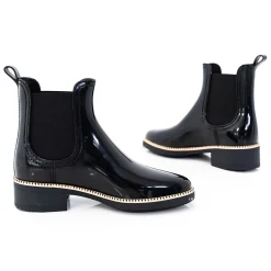 Lemon Jelly Boots|Women's , Ava Ankle Boot Black