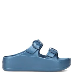 Lemon Jelly Sandals|Women's , Gaia Slide Sandal Blue