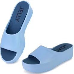 Lemon Jelly Sandals|Women's , Sunny Slide Sandal Baby Blue